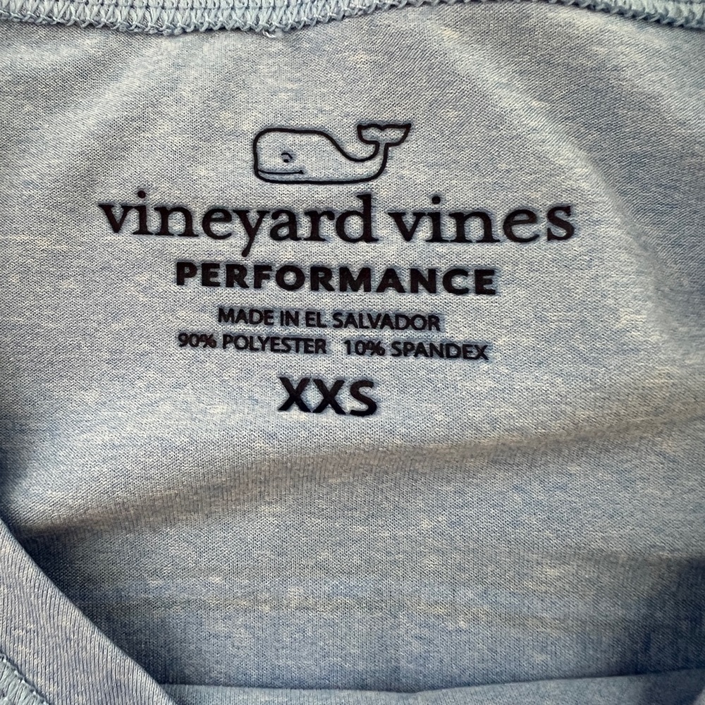 Women’s Vineyard Vines size XXS long sleeve performance shirt. Never Worn. - Picture 3 of 3